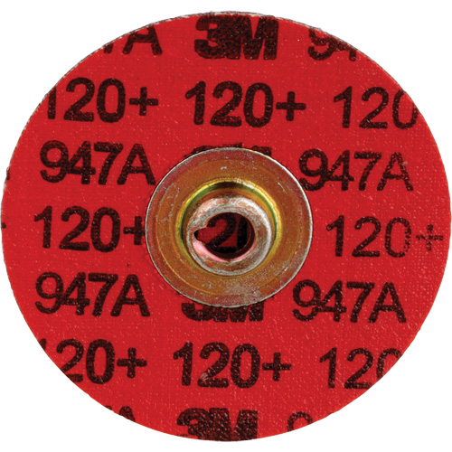 Disque &agrave; tranchant durable Cubitron II Roloc, 2" dia., Grain 120+, C&eacute;ramique R.M.G. Prévention