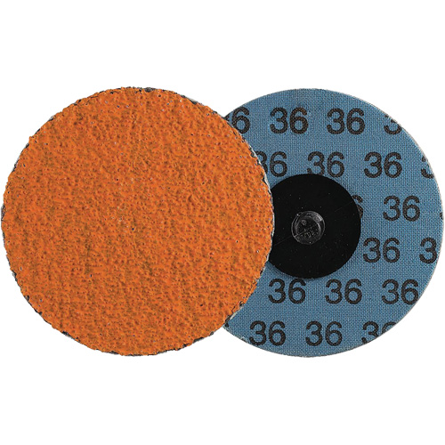 Disque de ponçage torsad&eacute; Coolcut XX, 2" dia., Grain 50, C&eacute;ramique R.M.G. Prévention