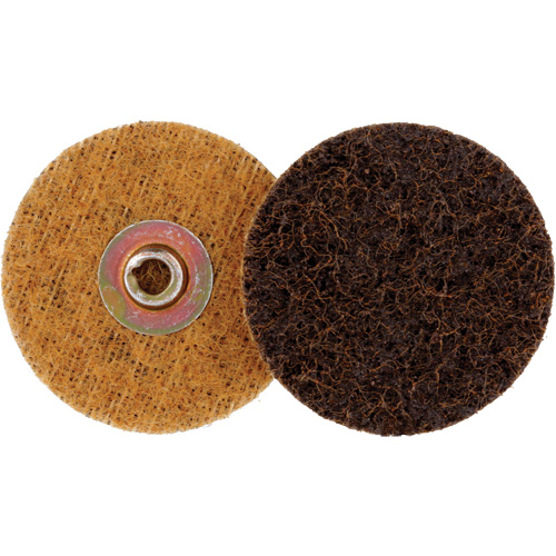 Disque RC de traitement de surface TS &agrave; changement rapide Standard Abrasives, 2" dia., Grain Cors&eacute;, Oxyde d'aluminium R.M.G. Prévention
