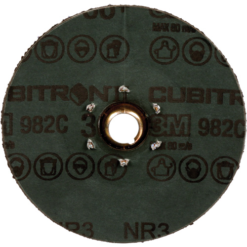 Cubitron II 982C Fibre Disc, Ceramic, 36+, 4-1/2" Dia R.M.G. Prévention