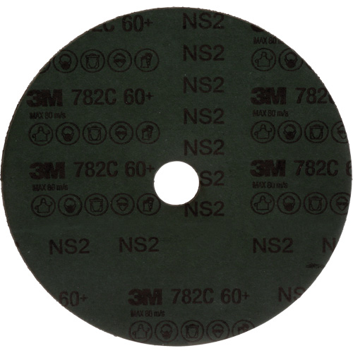 782C Fibre Disc, Ceramic, 60+, 7" Dia x 7/8" Arbor R.M.G. Prévention