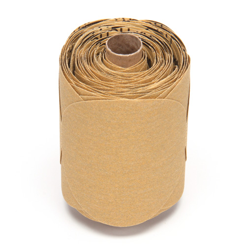 Stikit Gold Paper Disc Roll, 5" Dia., P220 Grit, Aluminum Oxide R.M.G. Prévention