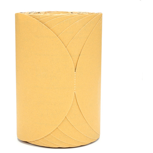Stikit Gold Paper 216U Disc Roll, Aluminum Oxide, 6" W x 87' L, P180 Grit R.M.G. Prévention