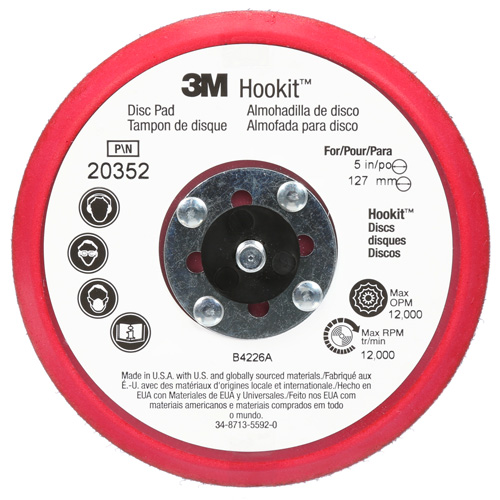 Hookit Low Profile Disc Pad R.M.G. Prévention