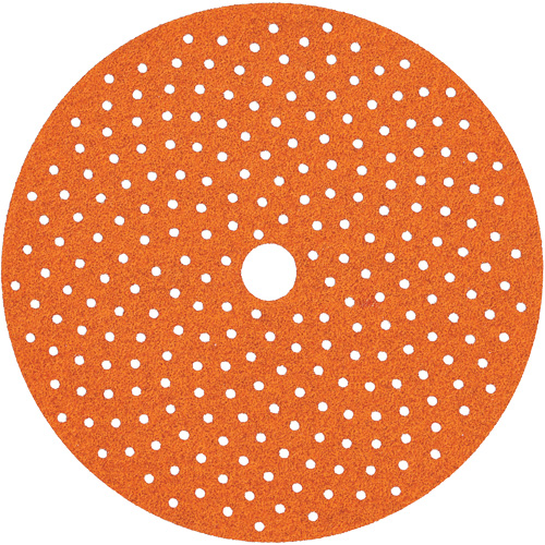 Disque avec attache autoagrippante Multi-Air Cyclonic Blaze, dia 6", Grain 40, C&eacute;ramique d'alumine, Poids D R.M.G. Prévention