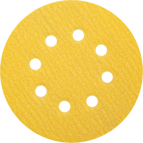 Gold Reserve A296 Paper H&L Vacuum Disc, 5" Dia., 120 Grit, Aluminum Oxide, C-Weight R.M.G. Prévention