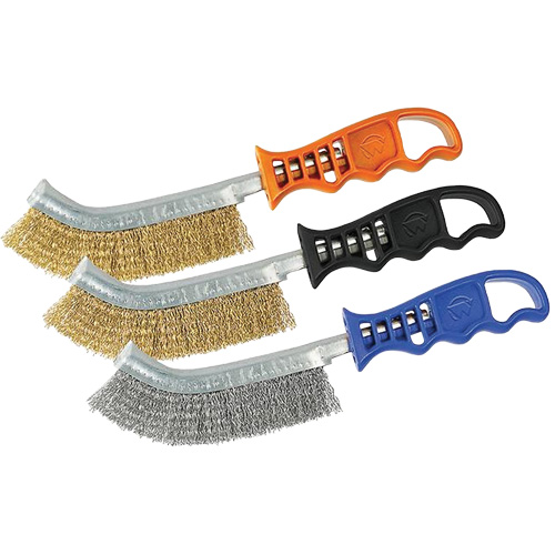 Brosse &agrave; gratter en laiton, Longueur 9-5/8" R.M.G. Prévention