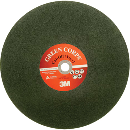 Meule &agrave; d&eacute;couper Green Corps, 16" x C&eacute;ramique, 20 000 Tr/min R.M.G. Prévention