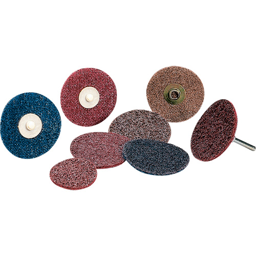 Standard Abrasives Quick Change TS Surface Conditioning RC Disc 840135, 1" Dia., Medium Grit, Aluminum Oxide R.M.G. Prévention
