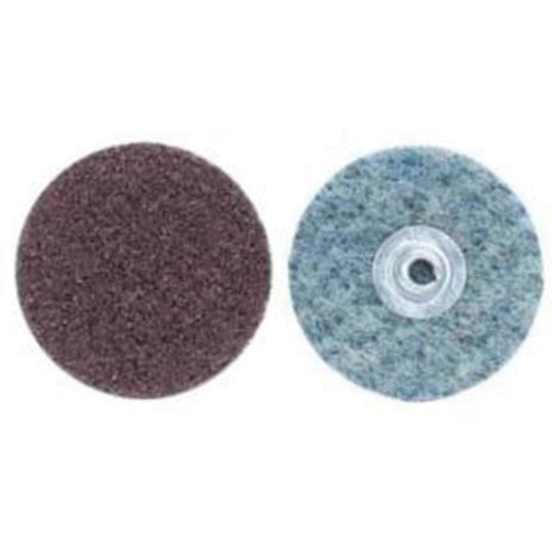 Bear-Tex&reg; Rapid Prep Non-Woven Quick-Change Disc, 3" Dia., Extra Coarse Grit, Aluminum Oxide R.M.G. Prévention
