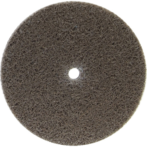 Bear-Tex&reg; Non-Woven Unified Wheel, 3" x 1/4", 1/4" Arbor, Coarse Grit, Aluminum Oxide R.M.G. Prévention