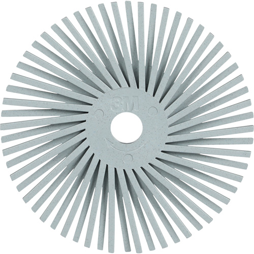 Scotch-Brite Type A Precision Radial Bristle Brush PN-RB, Ceramic, 120+ Grit, 3" Dia. R.M.G. Prévention