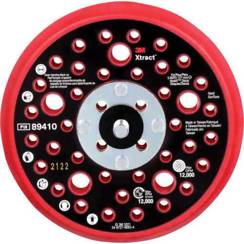 Xtract Hard Back-Up Pad R.M.G. Prévention