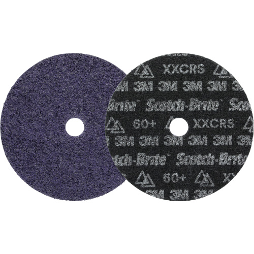 Scotch-Brite Precision Heavy Duty Surface Conditioning Disc, HD-DH, 7" Dia., X-Extra Coarse Grit, Ceramic R.M.G. Prévention