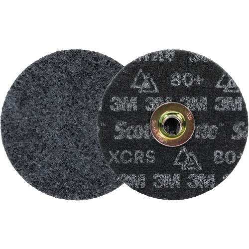 Scotch-Brite Precision Heavy-Duty Surface Conditioning Quick Change Disc, HD-DN, 5" Dia., 80+ Grit, Ceramic R.M.G. Prévention