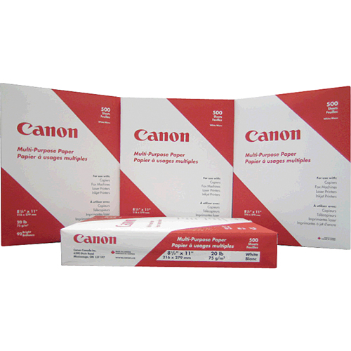 Papier pour copies a usage multiple, 8-1/2" x 11", 20 lb, Blanc R.M.G. Prévention