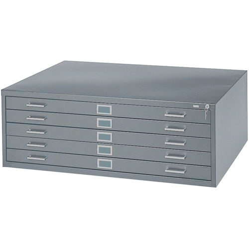 Classeurs en acier pour plans, 5 Tiroirs, 40-3/8" la x 29-3/8" p x 16-1/2" h R.M.G. Prévention