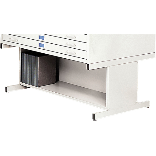 High Base for Steel Plan File Cabinet R.M.G. Prévention