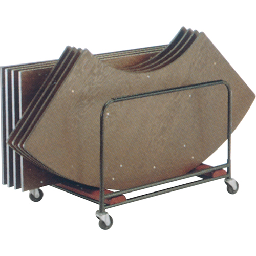 Chariots de table empilables, 49" la x 31,25" p x 32,25" h R.M.G. Prévention