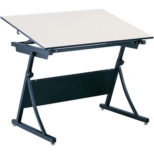 Table &agrave; dessin &agrave; hauteur r&eacute;glable PlanMaster, 43" la x 29-1/2" - 37-1/2" h, Noir R.M.G. Prévention