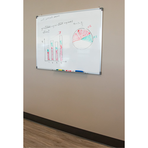 White Board, Non-Magnetic, 24" W x 18" H R.M.G. Prévention