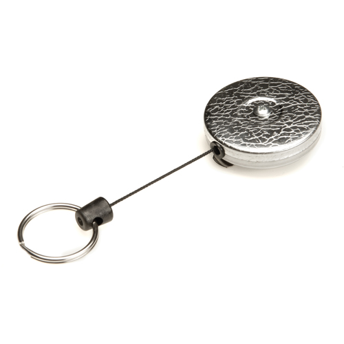 Original Self Retracting Reels #485-HDK, Chrome, 48" Cable, Belt Clip Attachment R.M.G. Prévention