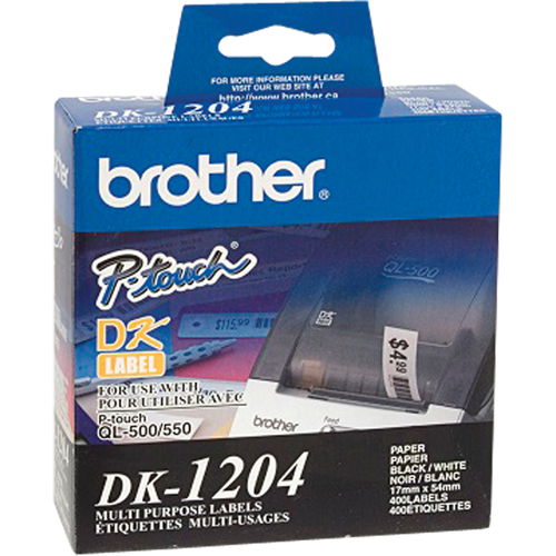 DK Series Die Cut Multi-Purpose Paper Labels R.M.G. Prévention