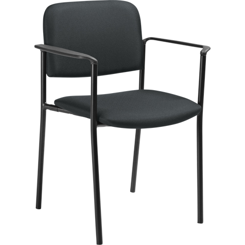 Stacking Chairs, Fabric, 32" High, 300 lbs. Capacity, Charcoal R.M.G. Prévention