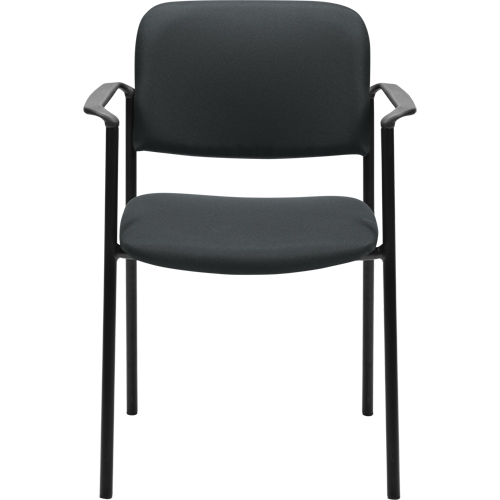Stacking Chairs, Fabric, 32" High, 300 lbs. Capacity, Charcoal R.M.G. Prévention