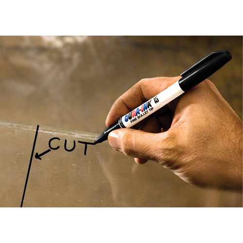 Dura-Ink&reg; #15 Permanent Marker, Fine, Silver R.M.G. Prévention