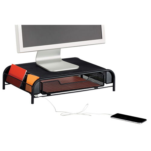 Onyx USB Powered Desk Organizer R.M.G. Prévention