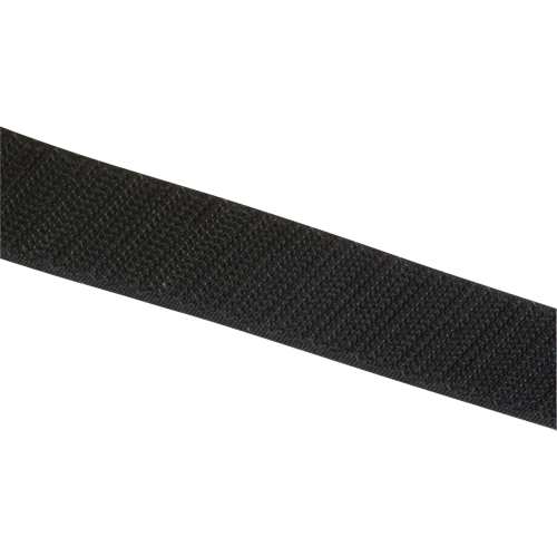Fastener Tape, Hook, 25 yds x 1", Sew-On, Black R.M.G. Prévention