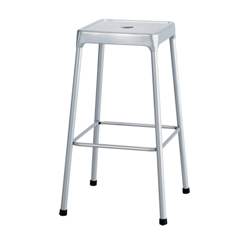 Tabouret en acier pour bistro Safco, Stationnaire, Fixe, 29", Acier Si&egrave;ge, Gris R.M.G. Prévention