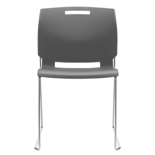 Chaise, Plastique, Hauteur 32-1/2", Capacit&eacute; 300 lb, Gris R.M.G. Prévention
