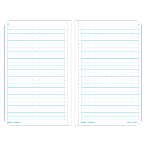 Bound Book, Hard Cover, Yellow, 160 Pages, 4-5/8" W x 7-1/4" L R.M.G. Prévention