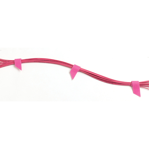 Ruban pour gestion des c&acirc;bles One-Wrap, Boucle et crochet, 25 vg x 5/8", Auto-aggripant, Violet R.M.G. Prévention
