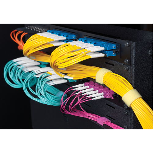 One-Wrap&reg; Cable Management Tape, Hook & Loop, 25 yds x 3/4", Self-Grip, Aqua R.M.G. Prévention