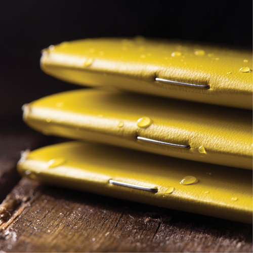 Carnet de notes, Couverture souple, Jaune, 48 Pages, 4-5/8" , 7"  R.M.G. Prévention