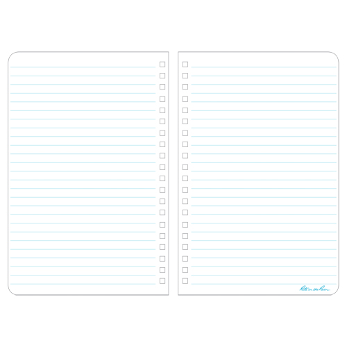 Side-Spiral Notebook, Soft Cover, Yellow, 64 Pages, 4-5/8" W x 7" L R.M.G. Prévention