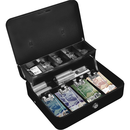 Tiered-Tray Deluxe Cash Box R.M.G. Prévention