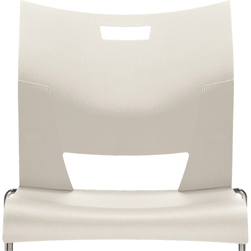 Chaise de formation sans bras Duet, Plastique, Hauteur 33-1/4", Capacit&eacute; 350 lb, Blanc R.M.G. Prévention