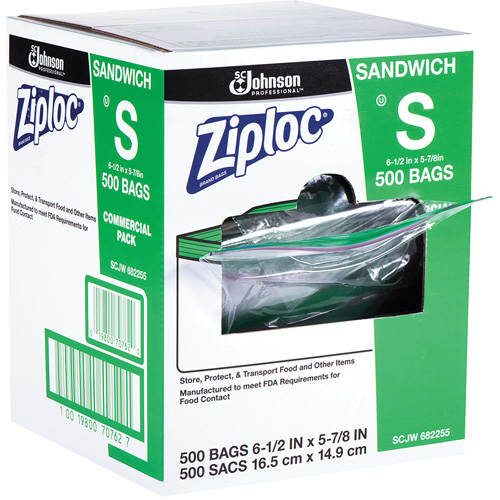 Ziploc&reg; Sandwich Bags R.M.G. Prévention