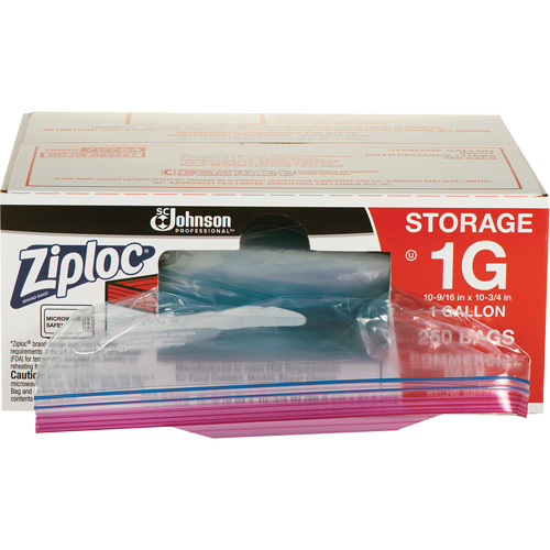 Sacs d'entreposage alimentaire &agrave; double fermeture &agrave; glissi&egrave;re de Ziploc R.M.G. Prévention