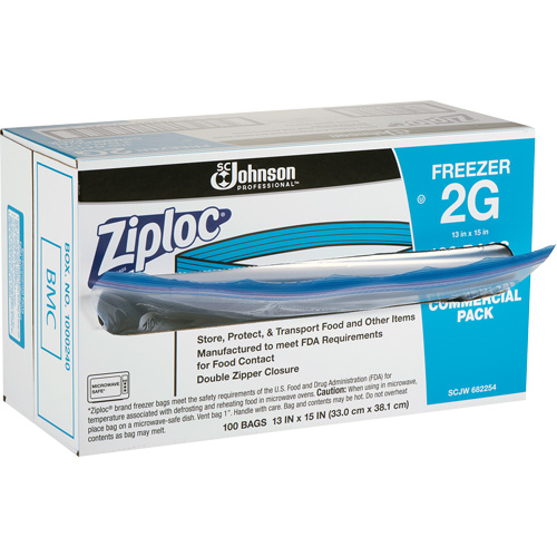 Ziploc&reg; Freezer Bags R.M.G. Prévention