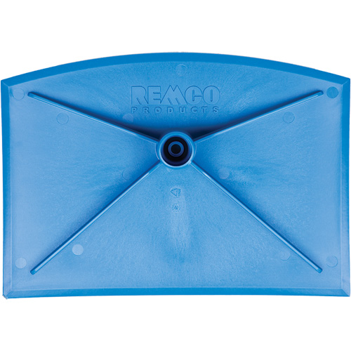 T&ecirc;te de binette pour service alimentaire, Bleu, 8" la x 11-1/4" lo R.M.G. Prévention