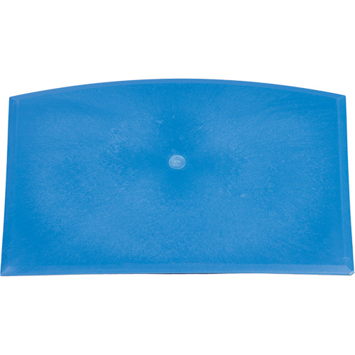 T&ecirc;te de binette pour service alimentaire, Bleu, 8" la x 11-1/4" lo R.M.G. Prévention