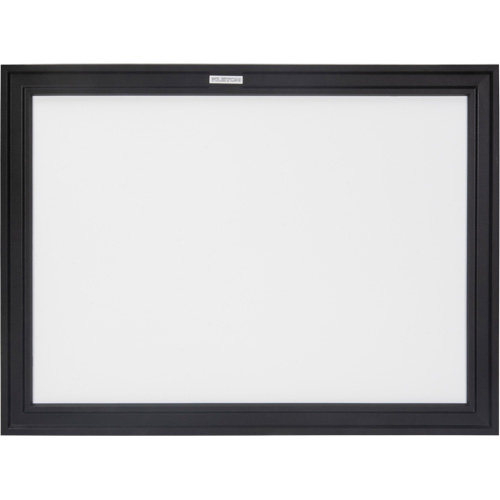 Black MDF Frame Whiteboard, Dry-Erase/Magnetic, 24" W x 18" H R.M.G. Prévention