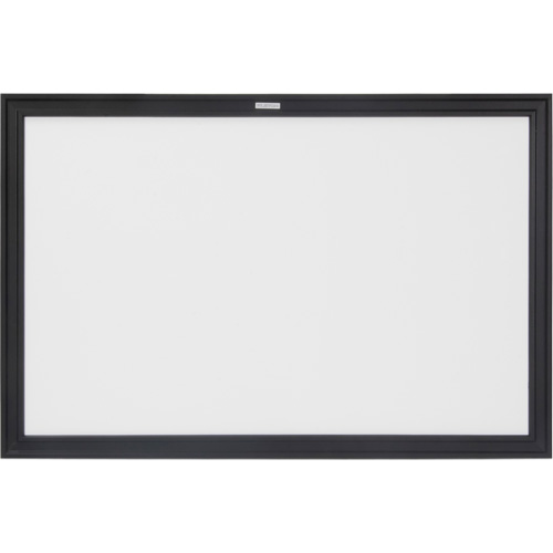 Tableau blanc &agrave; cadre MDF noir, Effacement &agrave; sec/Magn&eacute;tique, 36" la x 24" h R.M.G. Prévention