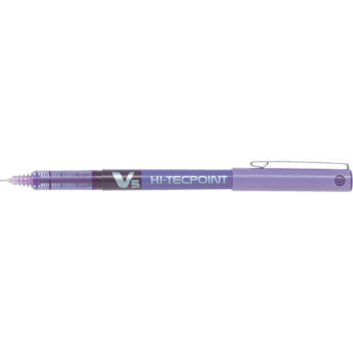Stylo Hi-Tecpoint, Mauve, 0,5 mm R.M.G. Prévention