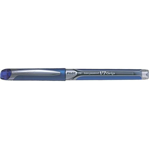 Hi-Tecpoint Grip Pen, Blue, 0.7 mm R.M.G. Prévention